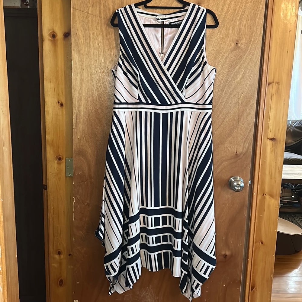 Karl Lagerfeld Handkerchief Dress, size 14